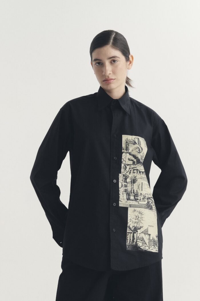 CAMISA ROTHKO CON ESTAMPA JOHANN ZAHN - Imagen 1