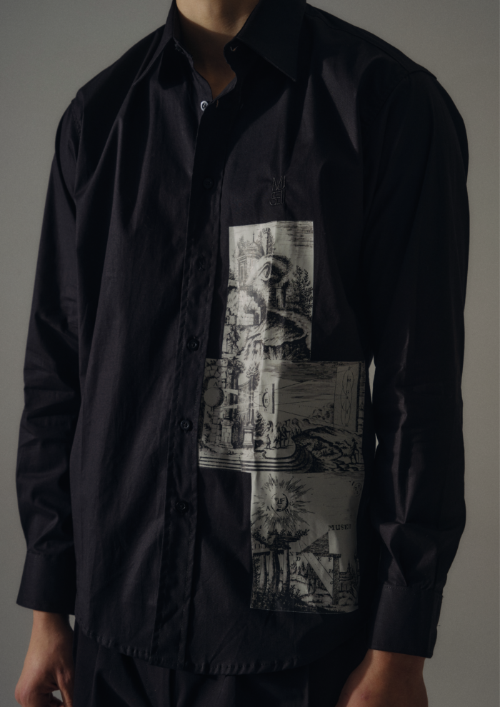 CAMISA ROTHKO CON ESTAMPA JOHANN ZAHN - Imagen 2