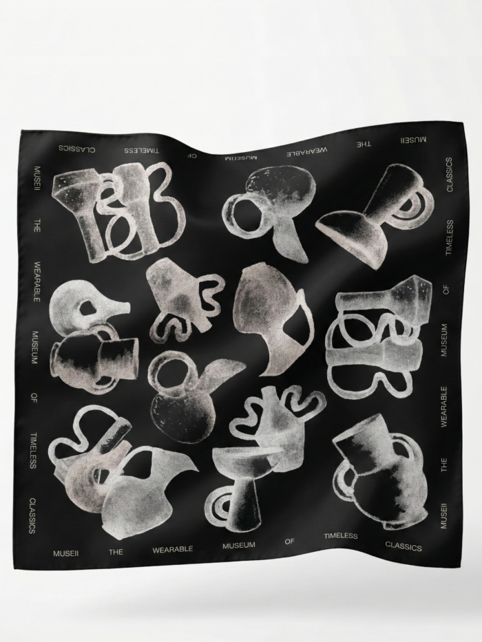 heda negro-01 PAÑUELO HEDA - Imagen 1